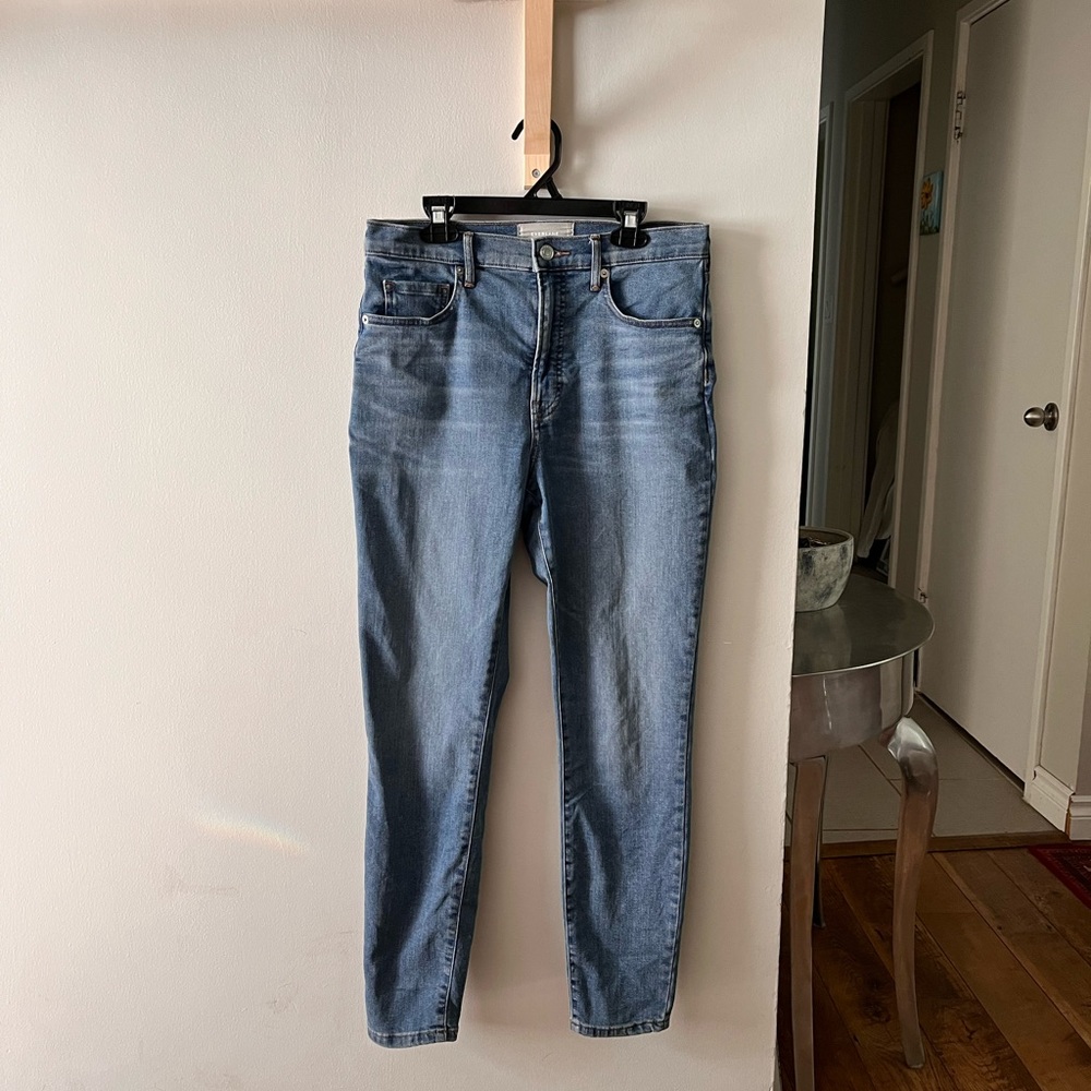 Everlane authentic stretch high rise skinny jean